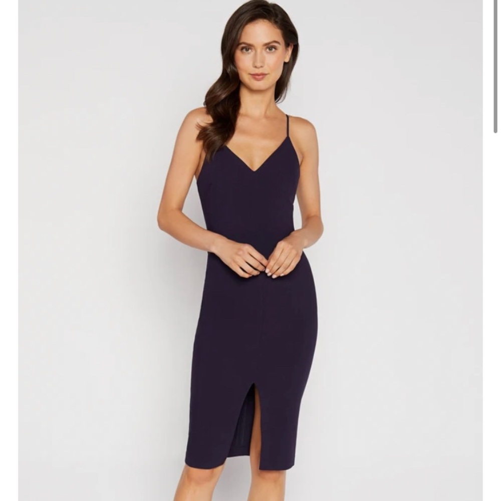 Likely Brooklyn Navy Midi Dress